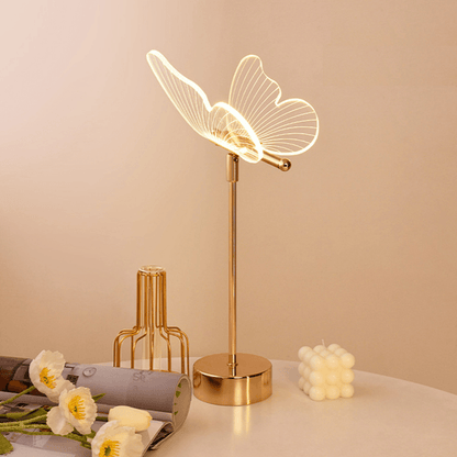 Linha de iluminação Butterfly - metal & led acrílico