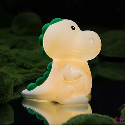 Luminária Infantil em Silicone Dino