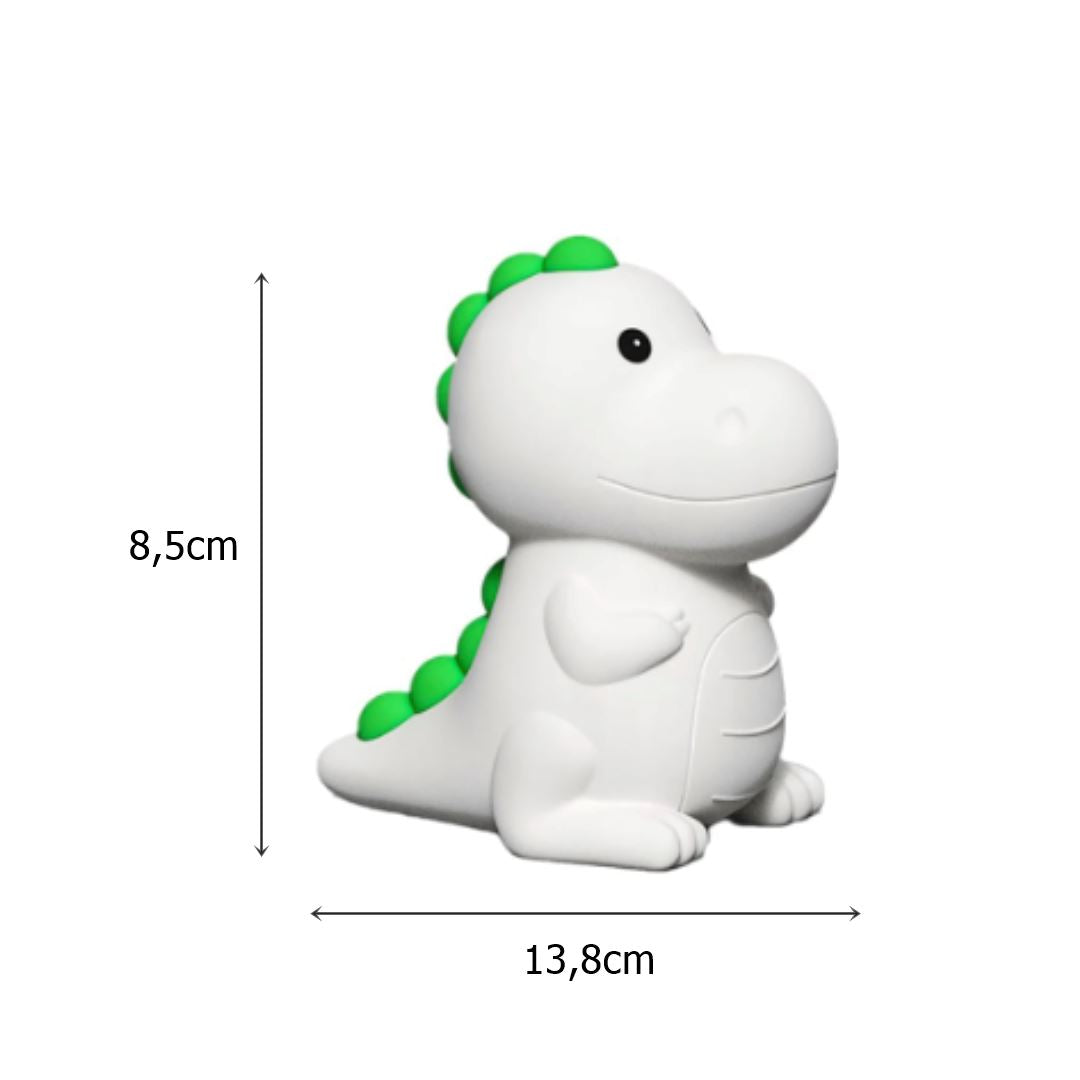 Luminária Infantil em Silicone Dino