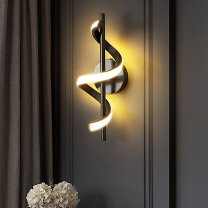 Pendentes & Arandelas Curvas em led - design moderno